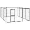 Outdoor Dog Kennel Steel 156.3 ftÂ¬â‰¤