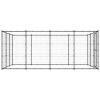 Outdoor Dog Kennel Steel 156.3 ftÂ¬â‰¤