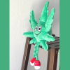 MJ the Weed Leaf 420 Dog Toy