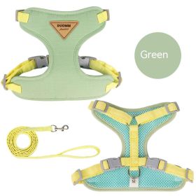 Hot Sale Dog Breast Strap Anti Breaking Loose Pet Harness Small Dog Dog Leash Pet Hand Holding Rope Wholesale (Option: )