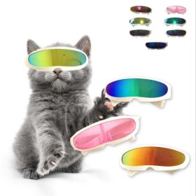 Pet Goggles Sunglasses Photography Props Pet Accessories (Color: Pink, Type: Pets)