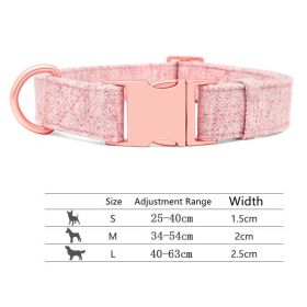 Pet Dog Collar Engraving Anti-Lost Traction Rope Supplies (Option: )