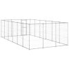 Outdoor Dog Kennel Galvanized Steel 234.4 ftÂ¬â‰¤