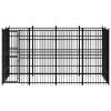 Outdoor Dog Kennel Steel 79.3 ftÂ¬â‰¤