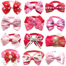 Princess Style Bow Tie Dog Cat Universal Decoration (Option: )